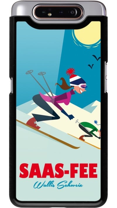 Coque Samsung Galaxy A80 - Saas-Fee Ski Downhill