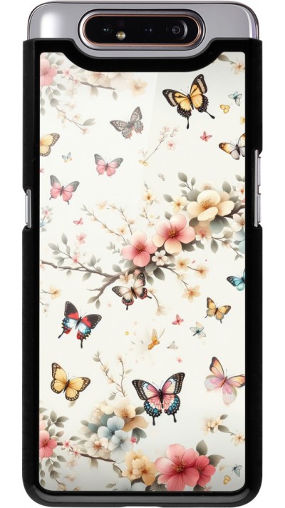 Coque Samsung Galaxy A80 - Spring 25 Papillons Légers
