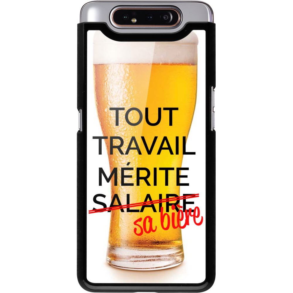 Coque Samsung Galaxy A80 - Tout travail mérite sa bière