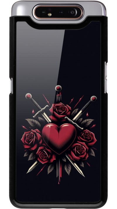 Coque Samsung Galaxy A80 - Valentine 2024 gothic love