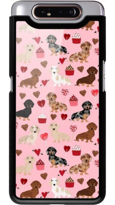 Coque Samsung Galaxy A80 - Valentine 2024 puppy love
