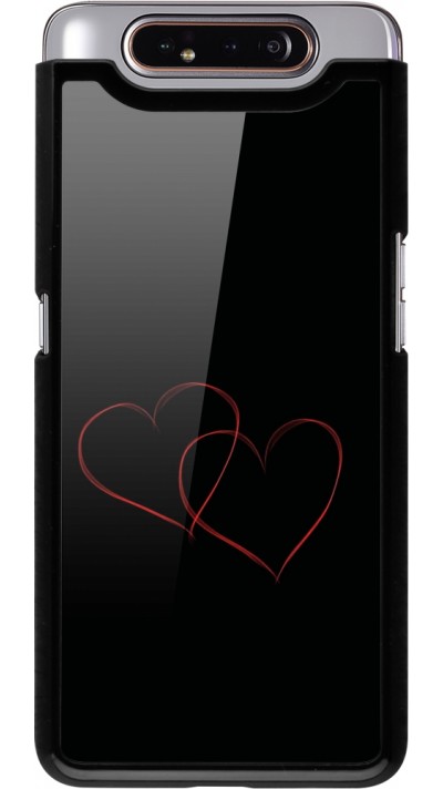 Coque Samsung Galaxy A80 - Valentine 2023 attached heart