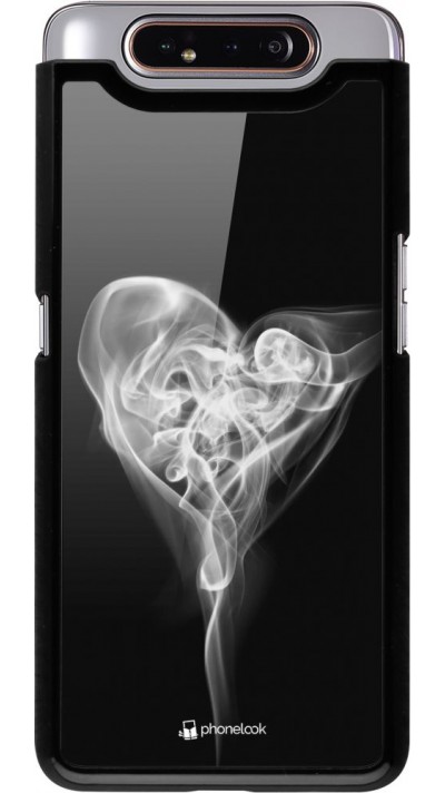 Coque Samsung Galaxy A80 - Valentine 2022 Black Smoke