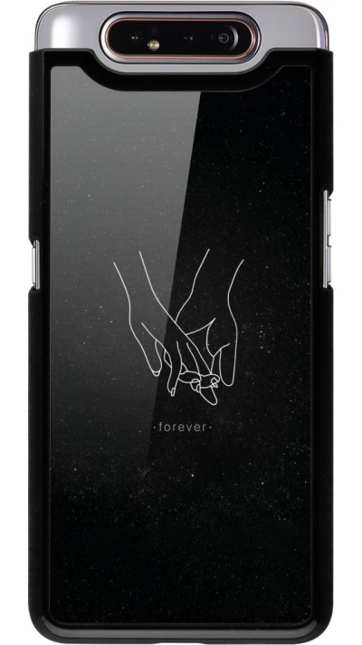 Coque Samsung Galaxy A80 - Valentine 2023 hands forever