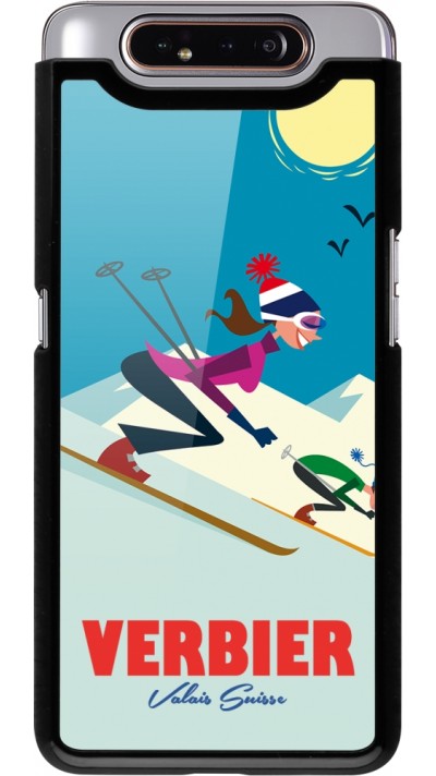 Coque Samsung Galaxy A80 - Verbier Ski Downhill