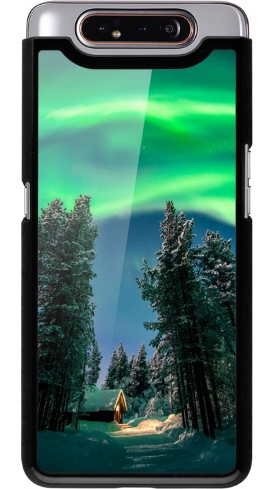 Coque Samsung Galaxy A80 - Winter 22 Northern Lights