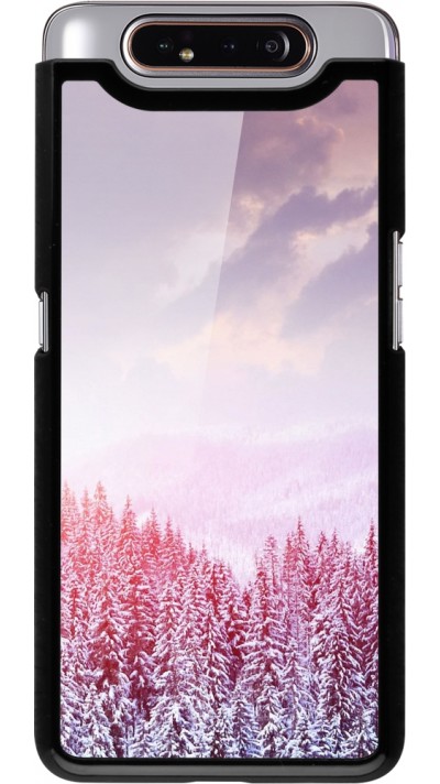 Coque Samsung Galaxy A80 - Winter 22 Pink Forest
