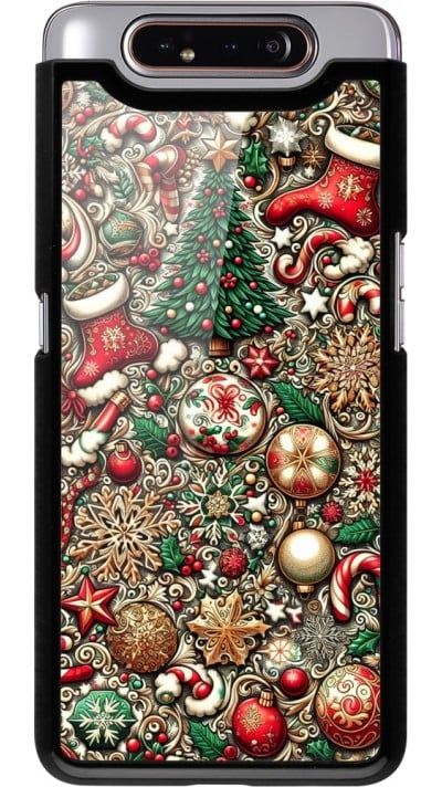 Coque Samsung Galaxy A80 - Noël 2023 micro pattern