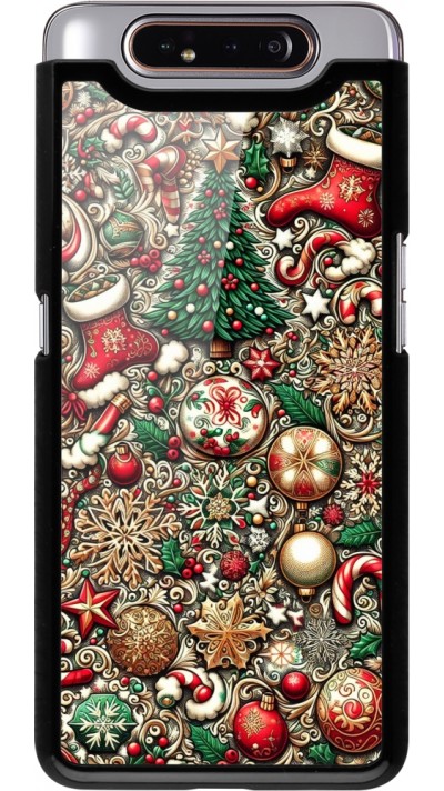 Coque Samsung Galaxy A80 - Noël 2023 micro pattern