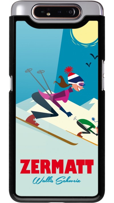 Coque Samsung Galaxy A80 - Zermatt Ski Downhill