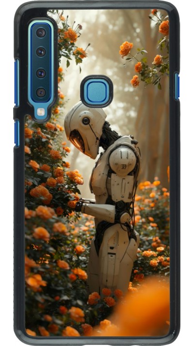 Samsung Galaxy A9 Case Hülle - Astronaut flowers 2025