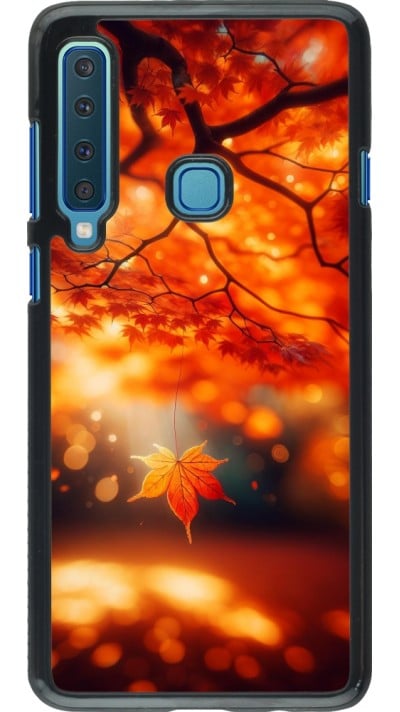 Samsung Galaxy A9 Case Hülle - Herbst Magisch Orange