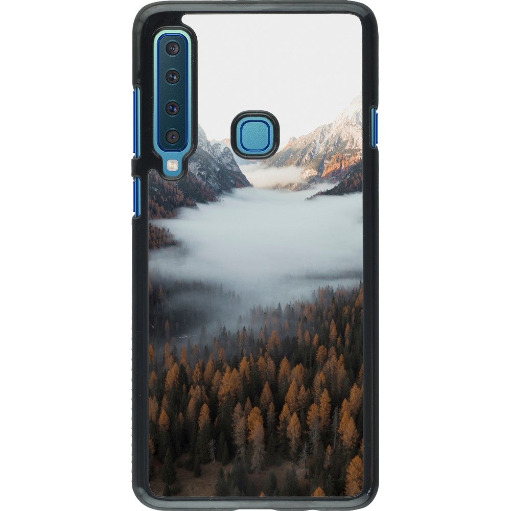 Samsung Galaxy A9 Case Hülle - Autumn 22 forest lanscape