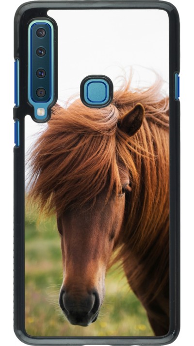 Coque Samsung Galaxy A9 - Autumn 22 horse in the wind