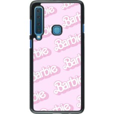 Samsung Galaxy A9 Case Hülle - Barbie light pink pattern
