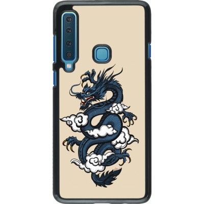 Samsung Galaxy A9 Case Hülle - Blue Dragon Tattoo