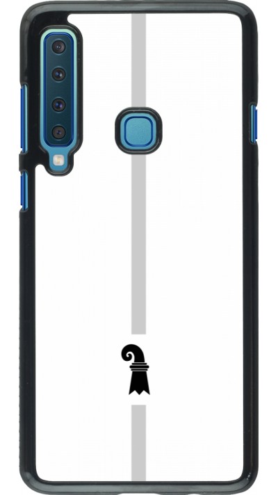 Samsung Galaxy A9 Case Hülle - Kanton BS weiss