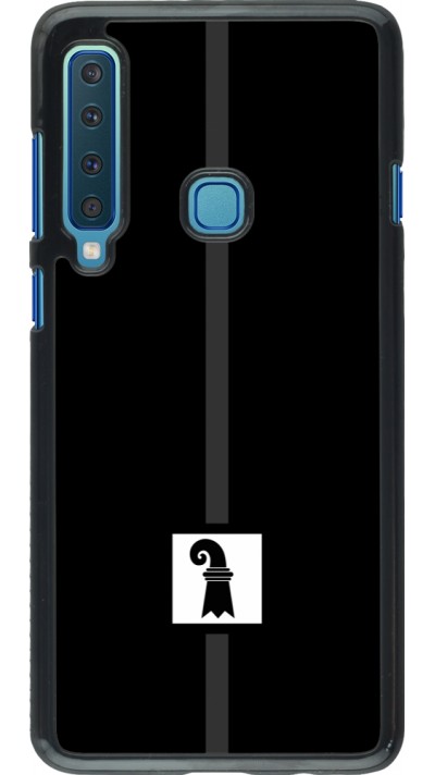 Samsung Galaxy A9 Case Hülle - Kanton BS schwarz