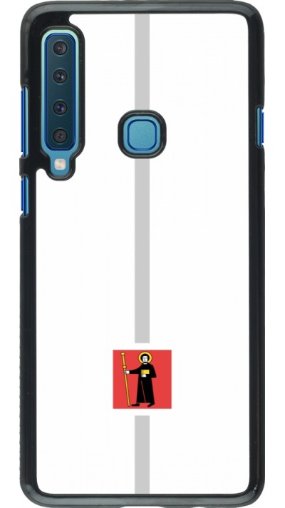 Samsung Galaxy A9 Case Hülle - Kanton GL weiss