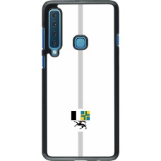Samsung Galaxy A9 Case Hülle - Kanton GR weiss