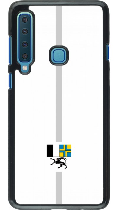 Samsung Galaxy A9 Case Hülle - Kanton GR weiss