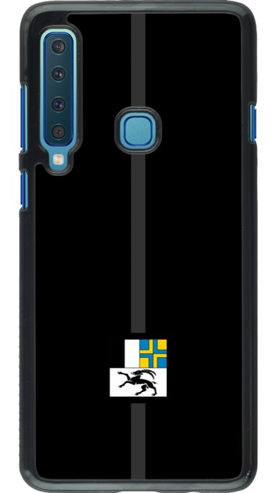 Samsung Galaxy A9 Case Hülle - Kanton GR schwarz