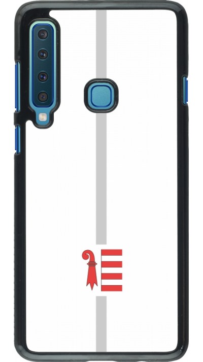 Samsung Galaxy A9 Case Hülle - Kanton JU weiss