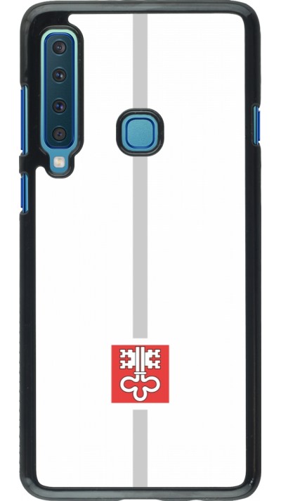 Samsung Galaxy A9 Case Hülle - Kanton NW weiss