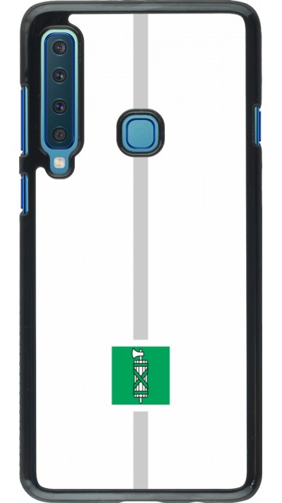 Samsung Galaxy A9 Case Hülle - Kanton SG weiss