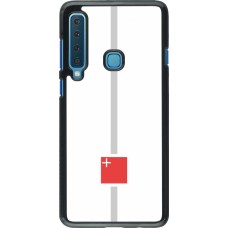 Samsung Galaxy A9 Case Hülle - Kanton SZ weiss