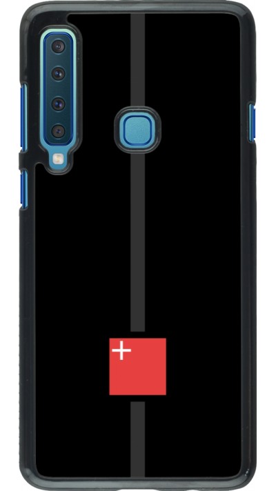 Samsung Galaxy A9 Case Hülle - Kanton SZ schwarz