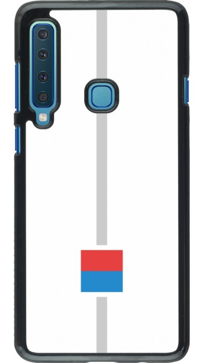 Samsung Galaxy A9 Case Hülle - Kanton TI weiss