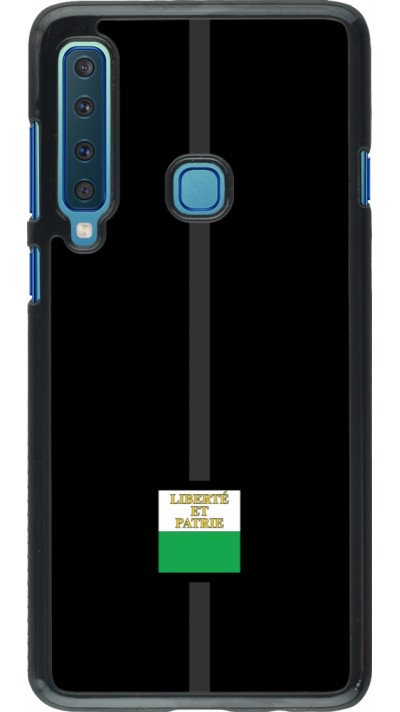 Samsung Galaxy A9 Case Hülle - Kanton VD schwarz