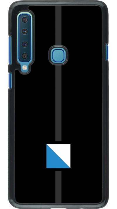Samsung Galaxy A9 Case Hülle - Kanton ZH schwarz