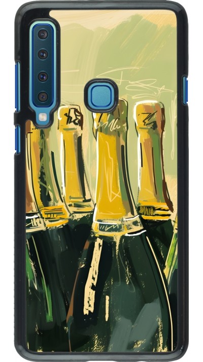 Coque Samsung Galaxy A9 - Champagne peinture