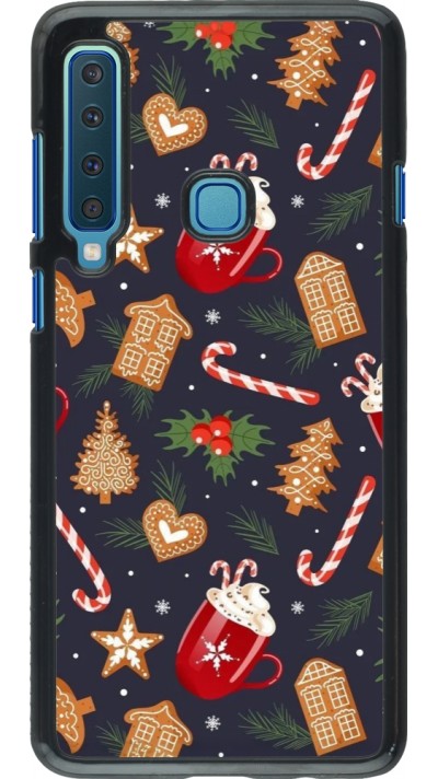 Coque Samsung Galaxy A9 - Christmas 25 Pattern Gingerbread House