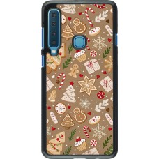 Coque Samsung Galaxy A9 - Christmas 25 Pattern Ginger Cookie
