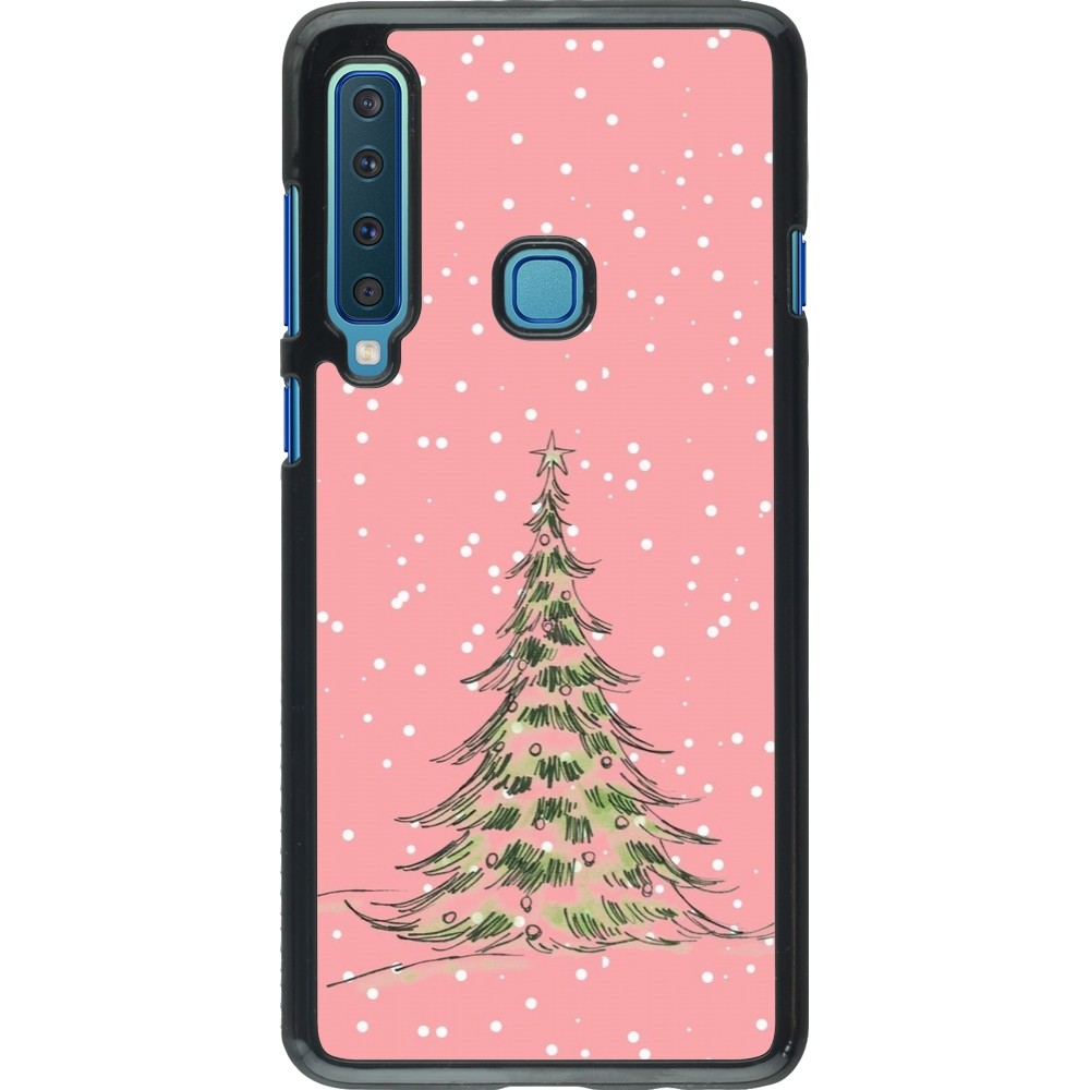 Coque Samsung Galaxy A9 - Christmas 25 Pink Tree