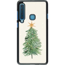 Coque Samsung Galaxy A9 - Christmas 25 Sketch Tree