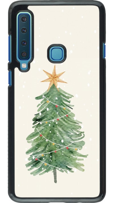 Coque Samsung Galaxy A9 - Christmas 25 Sketch Tree