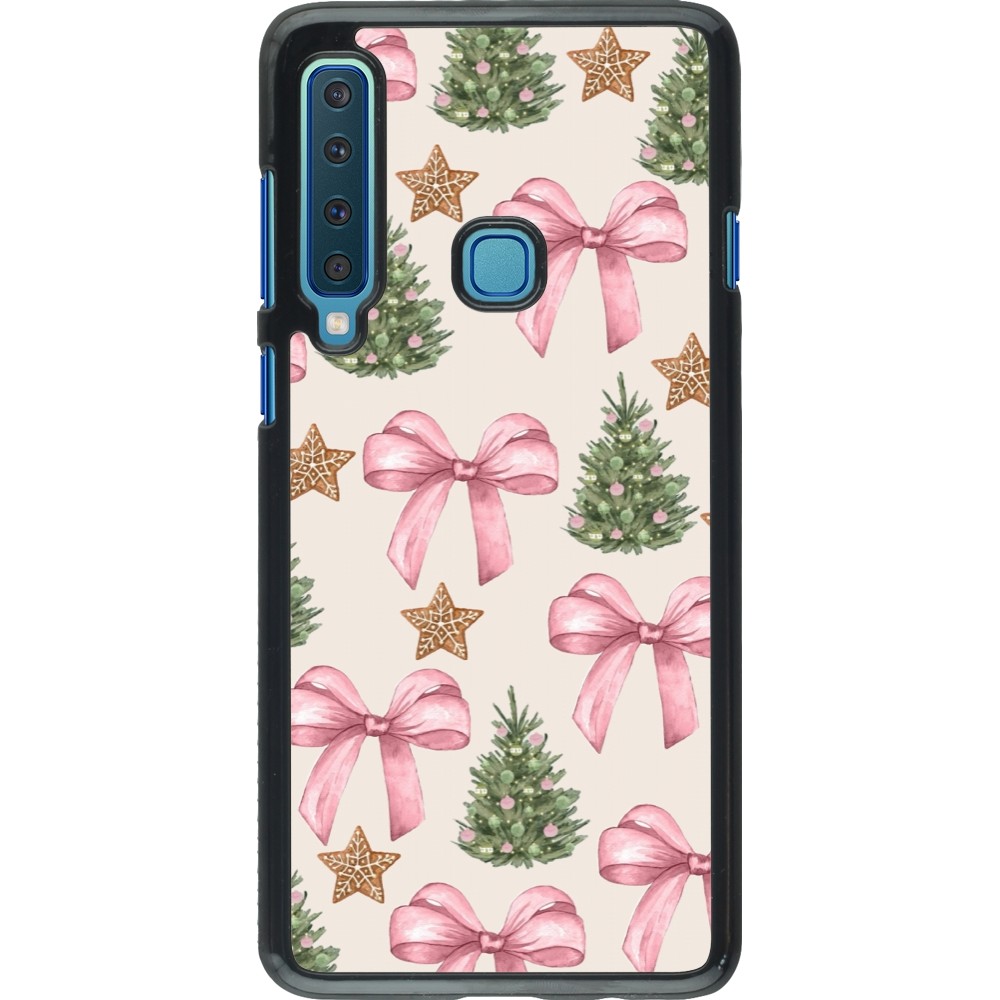 Coque Samsung Galaxy A9 - Christmas 25 Vintage Ribbons