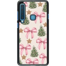 Coque Samsung Galaxy A9 - Christmas 25 Vintage Ribbons