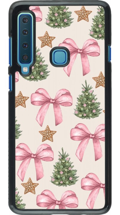 Coque Samsung Galaxy A9 - Christmas 25 Vintage Ribbons