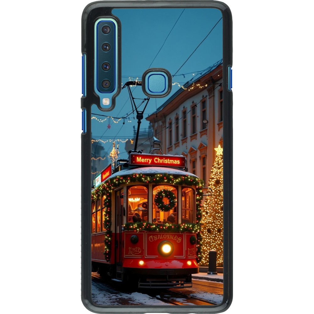 Coque Samsung Galaxy A9 - Christmas 25 Xmas Train