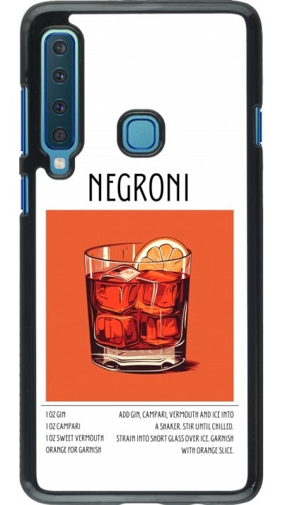 Coque Samsung Galaxy A9 - Cocktail recette Negroni