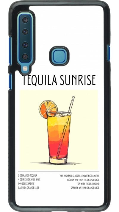 Coque Samsung Galaxy A9 - Cocktail recette Tequila Sunrise