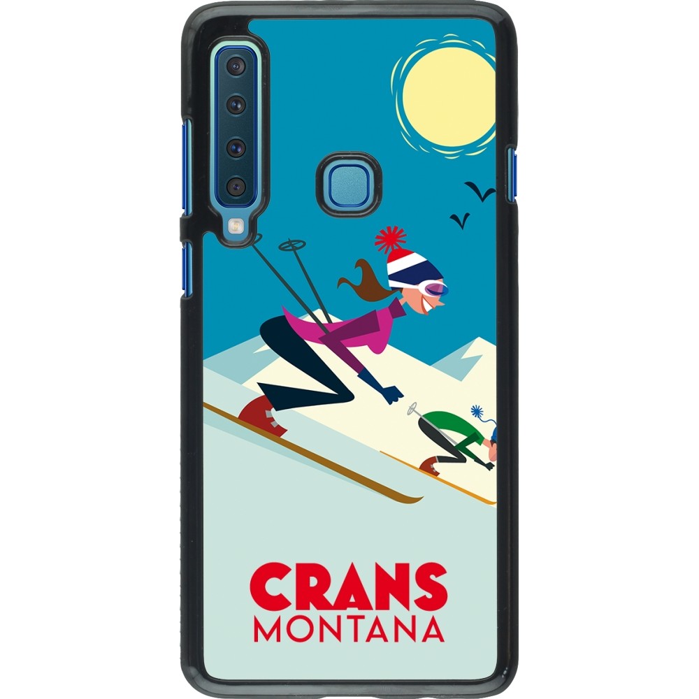 Coque Samsung Galaxy A9 - Crans-Montana Ski Downhill
