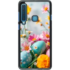 Coque Samsung Galaxy A9 - Easter 2026 Eggs with flowers