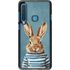 Coque Samsung Galaxy A9 - Easter 2026 Rabbit navy