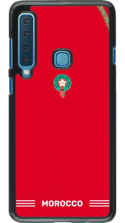 Coque Samsung Galaxy A9 - Maillot de football Maroc 2026 personnalisable